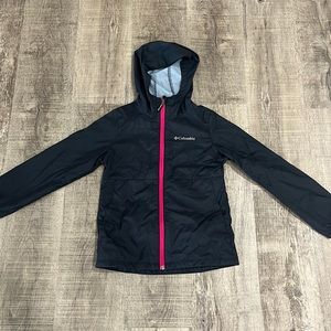 Girls Columbia rain jacket size 7/8